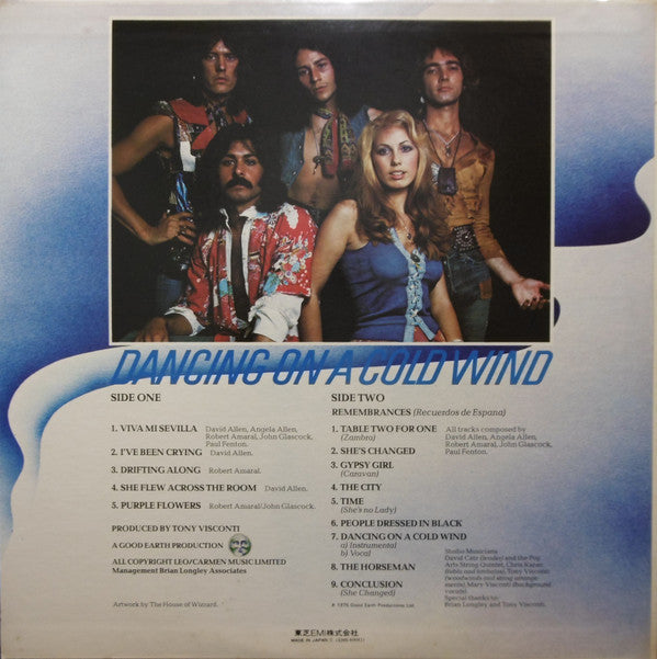 Carmen (19) - Dancing On A Cold Wind (LP, Album)