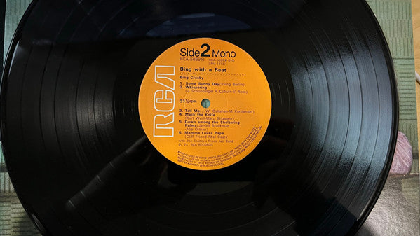 Bing Crosby - Bing With A Beat (LP, Mono)