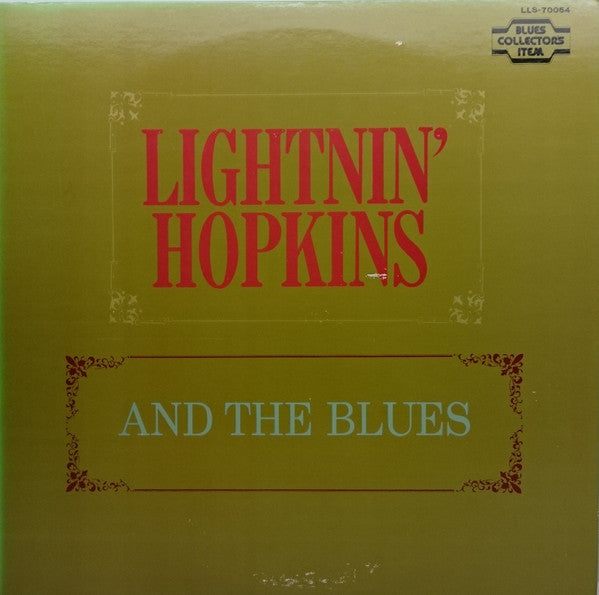Lightnin' Hopkins - And The Blues (LP, Comp, RE)