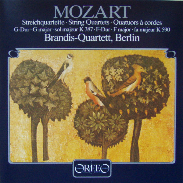 Wolfgang Amadeus Mozart - Streichquartette G-Dur KV 387, F-Dur K590...