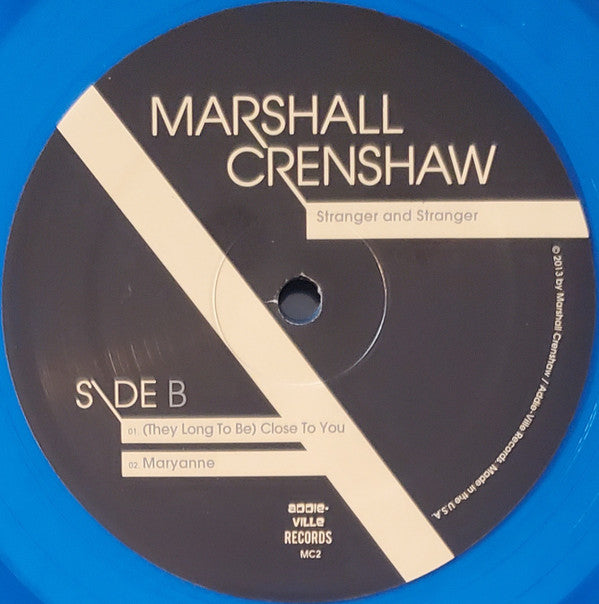 Marshall Crenshaw - Stranger And Stranger (10"", EP, RSD, Ltd, Blu)