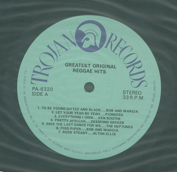 Various - Trojan Greatest Original Reggae Hits (LP, Comp)