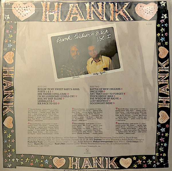 Leon Russell - Hank Wilson's Back Vol. I (LP, Album)