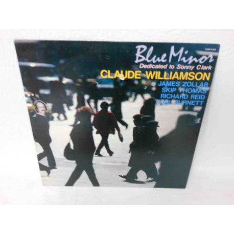 Claude Williamson - Blue Minor - Dedicated To Sonny Clark (LP, Album)
