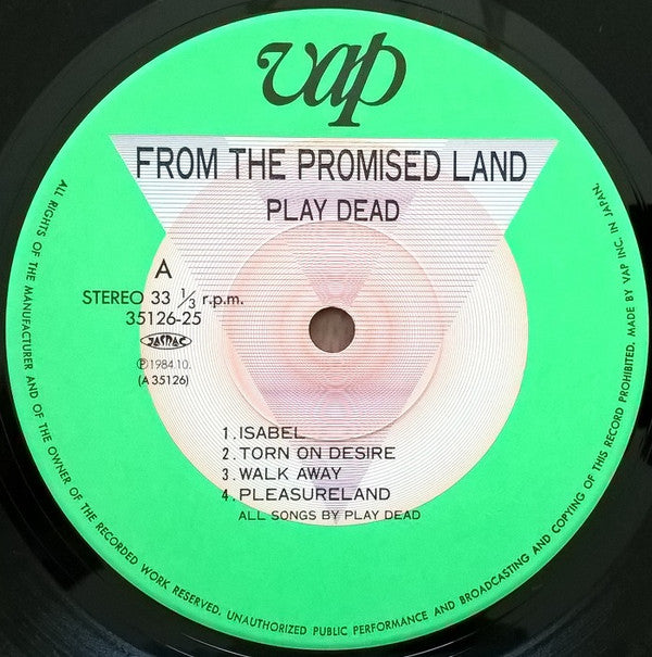 Play Dead (2) - From The Promised Land (LP, Album)