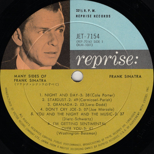 Frank Sinatra - Many Sides Of Frank Sinatra (LP, Comp, Mono)