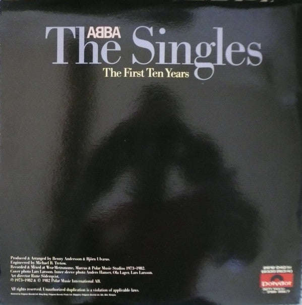 ABBA - The Singles (The First Ten Years) (2xLP, Comp)