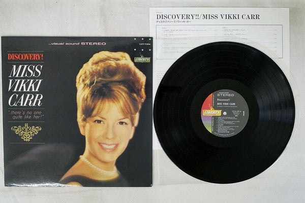 Vikki Carr - Discovery! Miss Vikki Carr (LP, Album, RE)