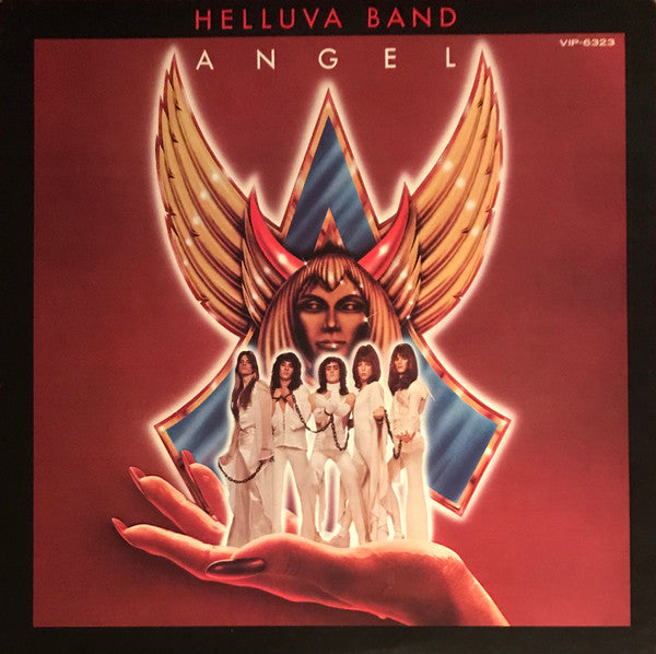 Angel (24) - Helluva Band (LP, Album, Promo)