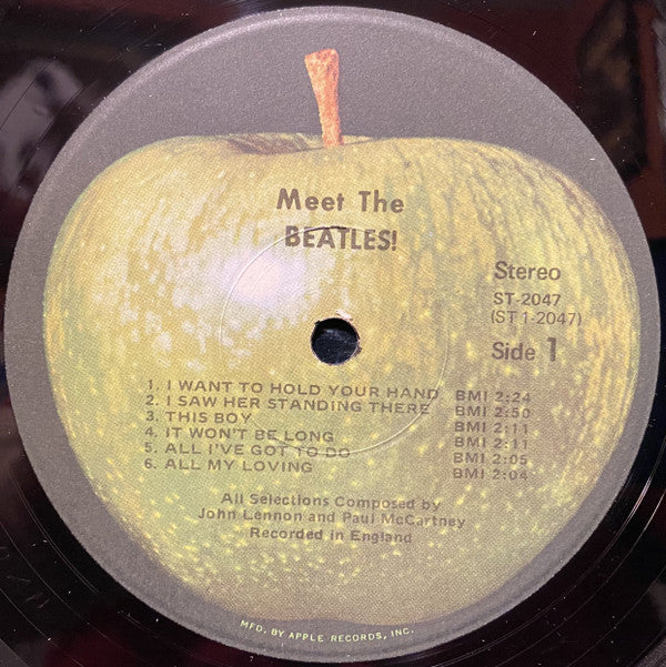 The Beatles - Meet The Beatles! (LP, Album, RE, Win)