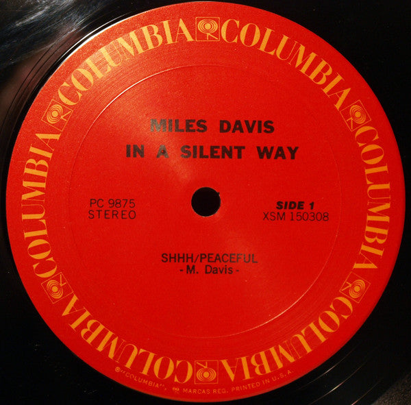 Miles Davis - In A Silent Way (LP, Album, Pit)