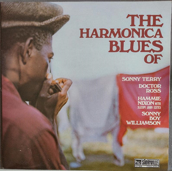 Sonny Terry - The Harmonica Blues(LP, Comp, RE)