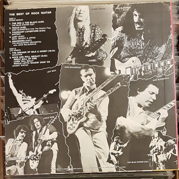Various - The Best Of Rock Guitar ベスト・オブ・ロック・ギター (LP, Album)