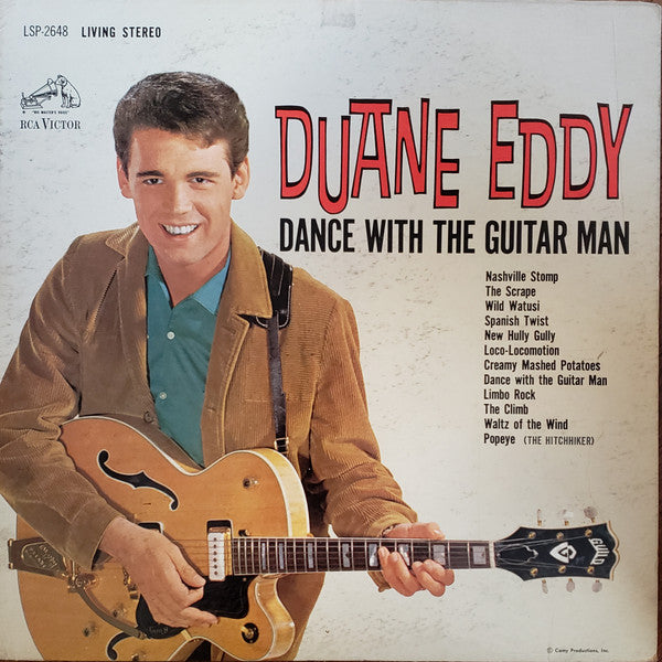 Duane Eddy - Dance With The Guitar Man (LP, Album, Ind)