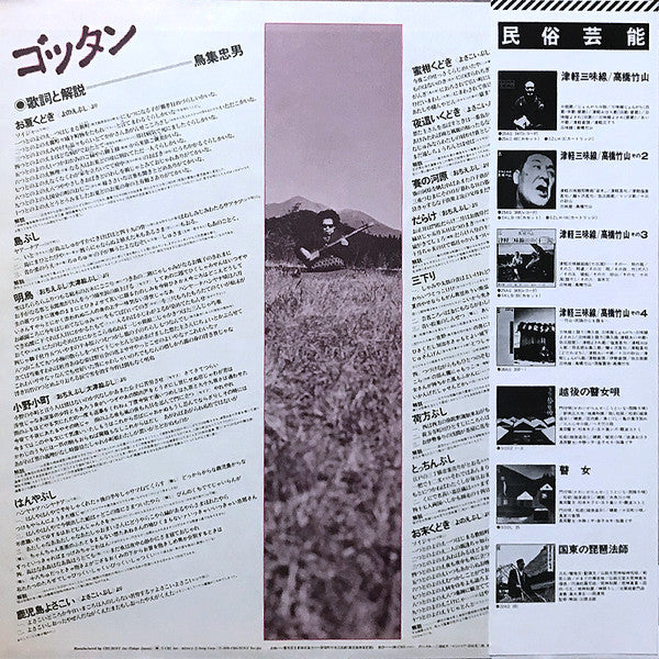荒武タミ - ゴッタン ～謎の楽器をたずねて～ (LP)