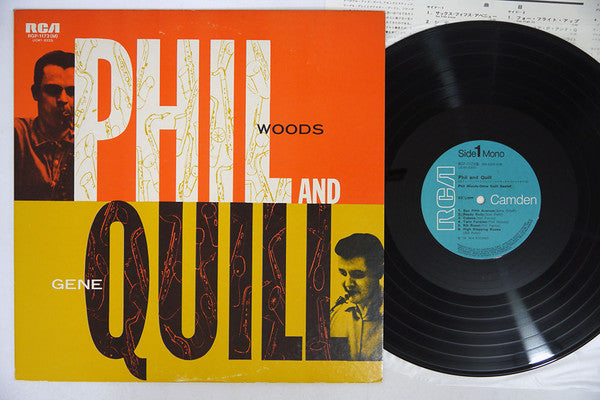 Phil Woods-Gene Quill Sextet - Phil And Quill (LP, Album, Mono, RE)