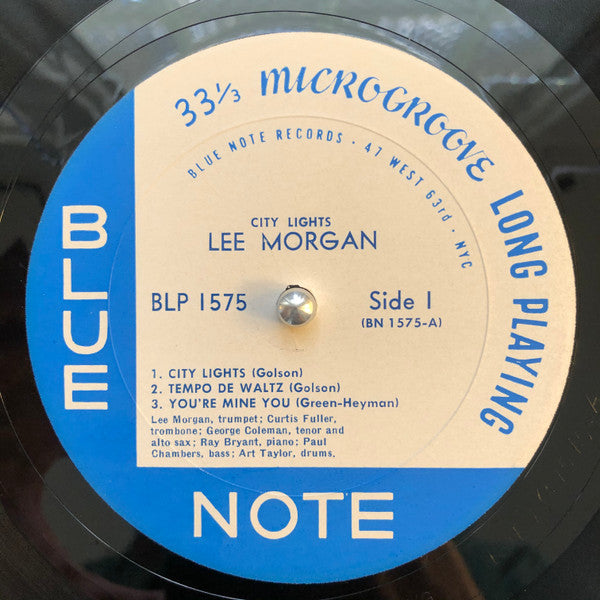 Lee Morgan - City Lights (LP, Mono, RP)