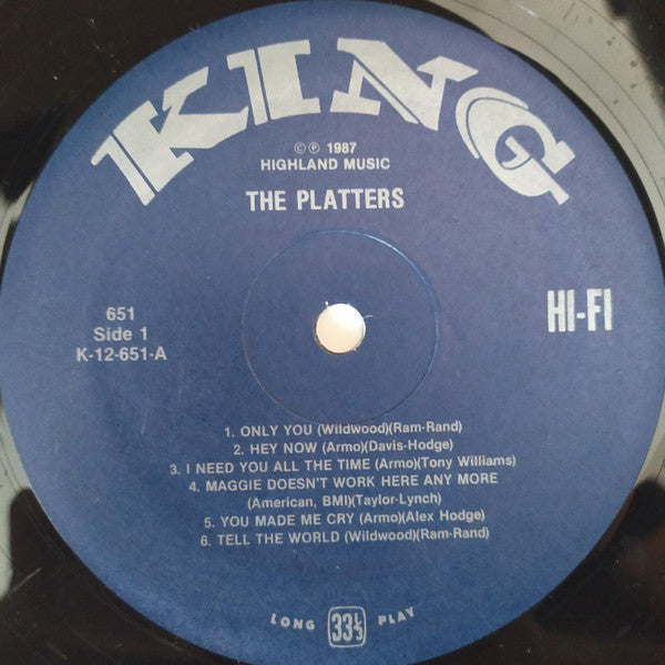 The Platters - The Platters (LP, RE)