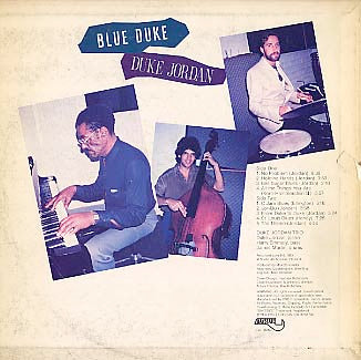 Duke Jordan - Blue Duke (LP, Album)