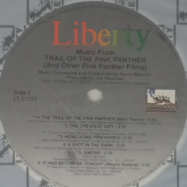 Henry Mancini - Music From The Trail Of The Pink Panther And Other ...
