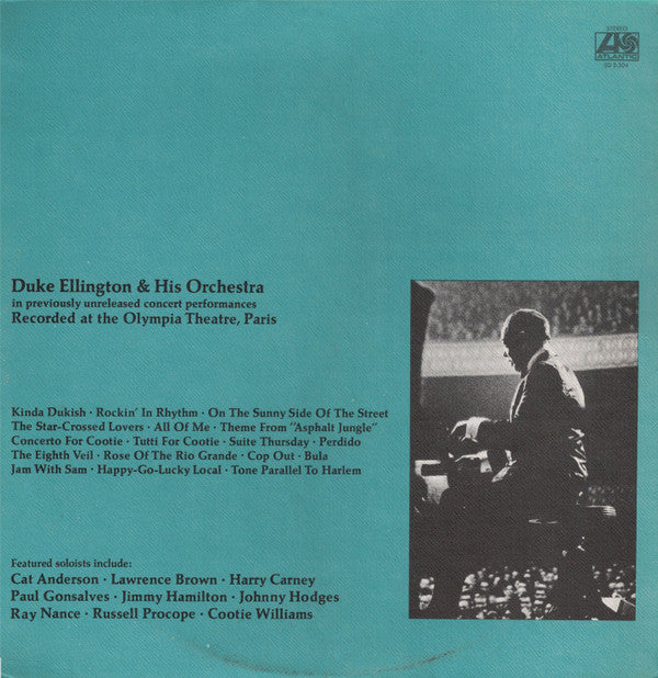 Duke Ellington And His Orchestra - The Great Paris Concert(2xLP, Al...
