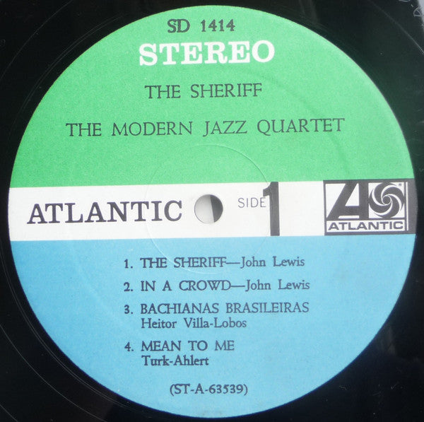 The Modern Jazz Quartet - The Sheriff (LP, Album)