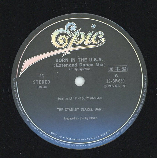 The Stanley Clarke Band - Born In The U.S.A. (12"", Single, Promo)