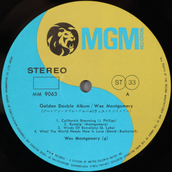 Wes Montgomery - Golden Double Album (2xLP, Comp)