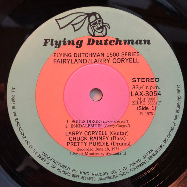 Larry Coryell - Fairyland (LP, Album)