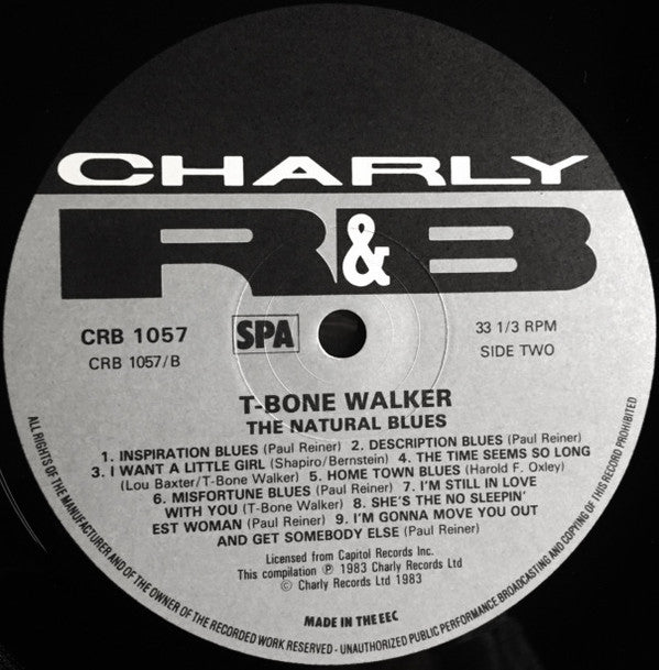 T-Bone Walker - The Natural Blues (LP, Comp)