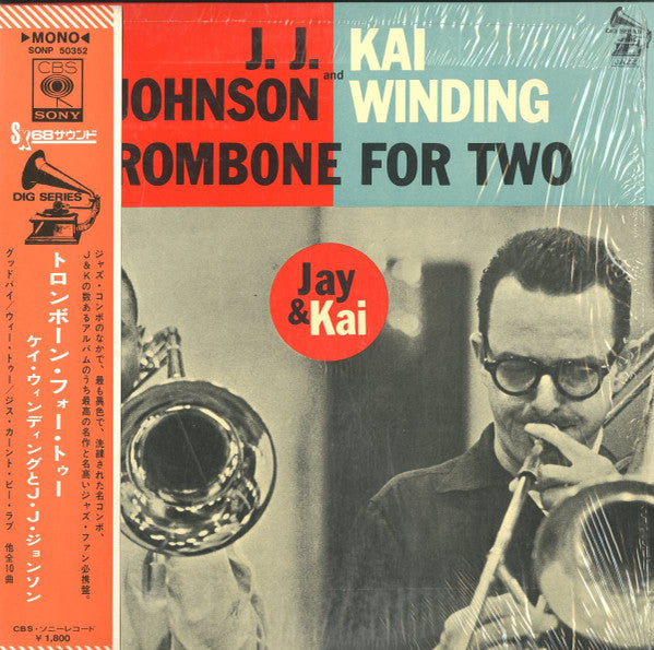 J.J. Johnson And Kai Winding - Trombone For Two (LP, Album, Mono)