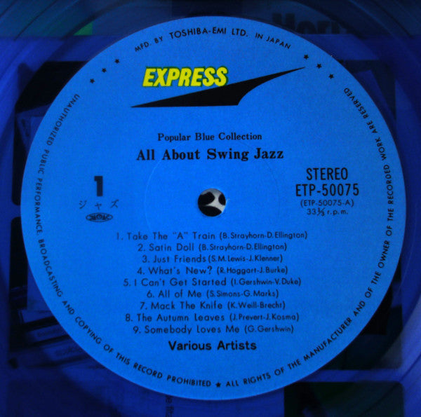 Various - Satin Doll All About Swing Jazz (LP, Ltd, Blu)