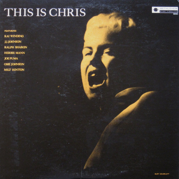 Chris Connor - This Is Chris (LP, Album, Mono, RE)