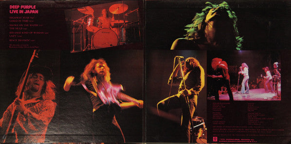 Deep Purple - Live In Japan (2xLP, Album, RE, Gat)