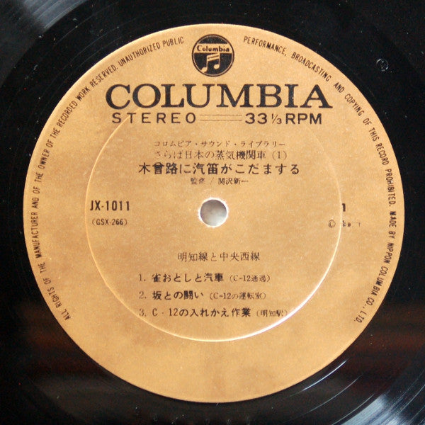 No Artist - Locomotives Of Japan (LP, Album)