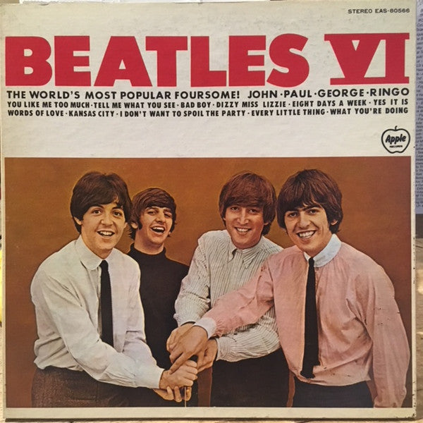 The Beatles - Beatles VI (LP, Album, Promo, RE, Gat)