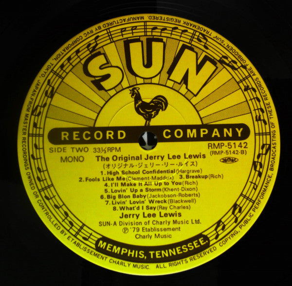 Jerry Lee Lewis - The Original Jerry Lee Lewis (LP, Comp, Mono)