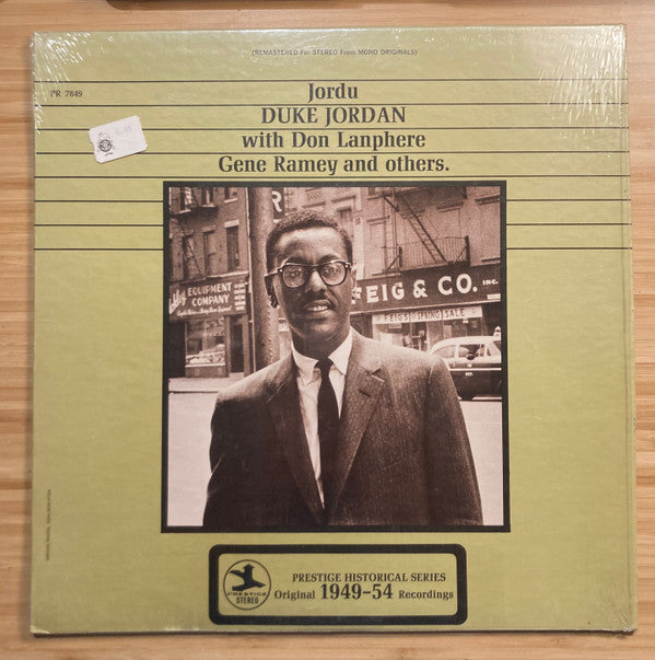 Duke Jordan With Don Lanphere, Gene Ramey - Jordu (LP, Comp)