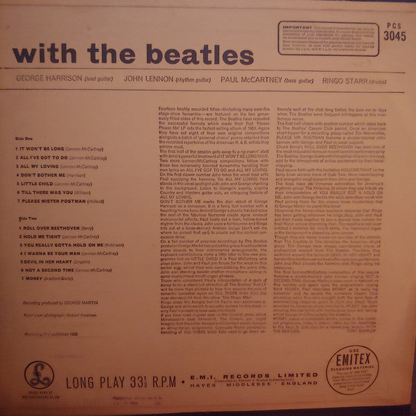 The Beatles - With The Beatles (LP, Album)