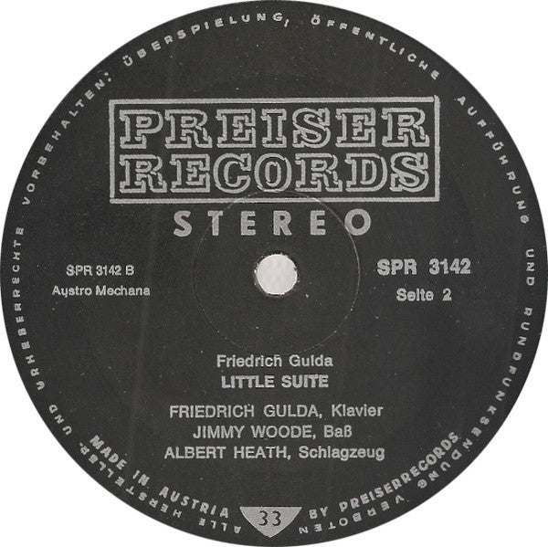 Friedrich Gulda - Sieben Galgenlieder(LP, Album, RP)