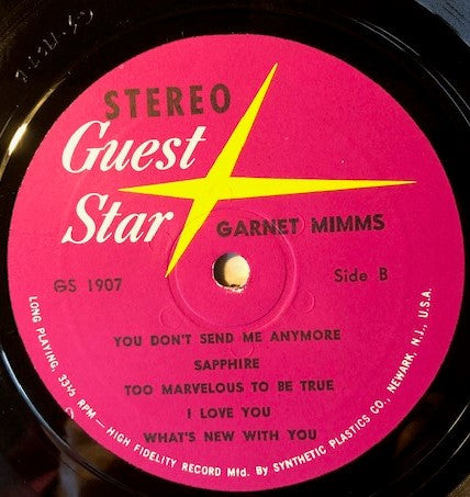 Garnet Mimms - Sensational New Star (LP, Comp)