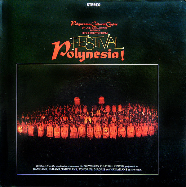 Polynesian Cultural Center - Highlights From Festival Polynesia!(LP...