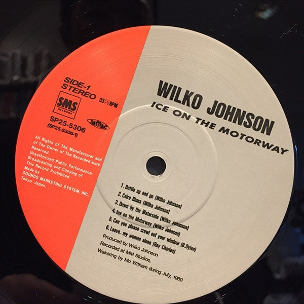 Wilko Johnson - Ice On The Motorway (LP, Album)