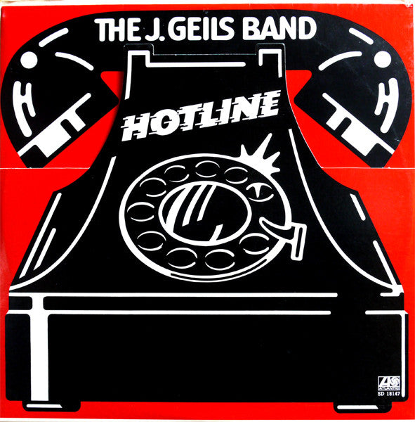 The J. Geils Band - Hotline (LP, Album, RP, PR)