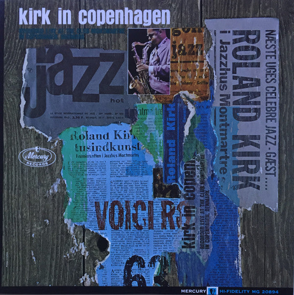 Roland Kirk - Kirk In Copenhagen (LP, Album, RE)