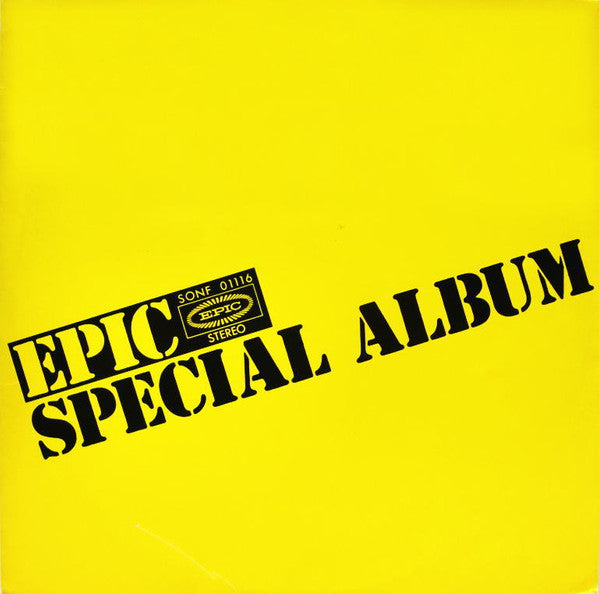 Various - Epic Special Album (LP, Comp, Promo, Smplr)