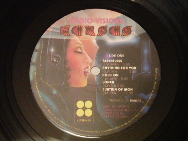 Kansas (2) - Audio-Visions (LP, Album)