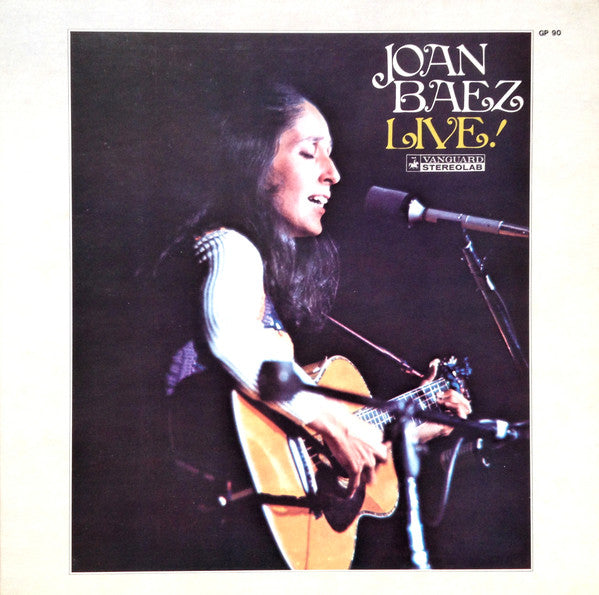 Joan Baez - Live! (LP, Album, Gat)