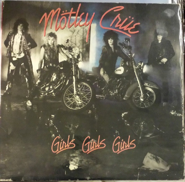 Mötley Crüe - Girls, Girls, Girls (LP, Album)