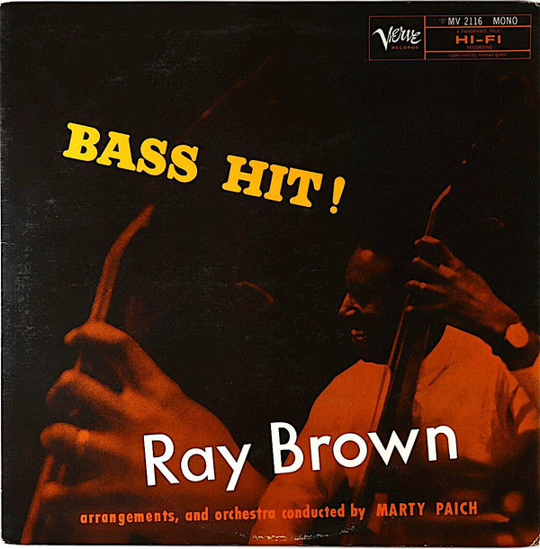 Ray Brown - Bass Hit!(LP, Album, Mono, RE)